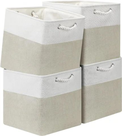 Storage Cubes 13x13, Collapsible Storage Bins Organizer for Closet